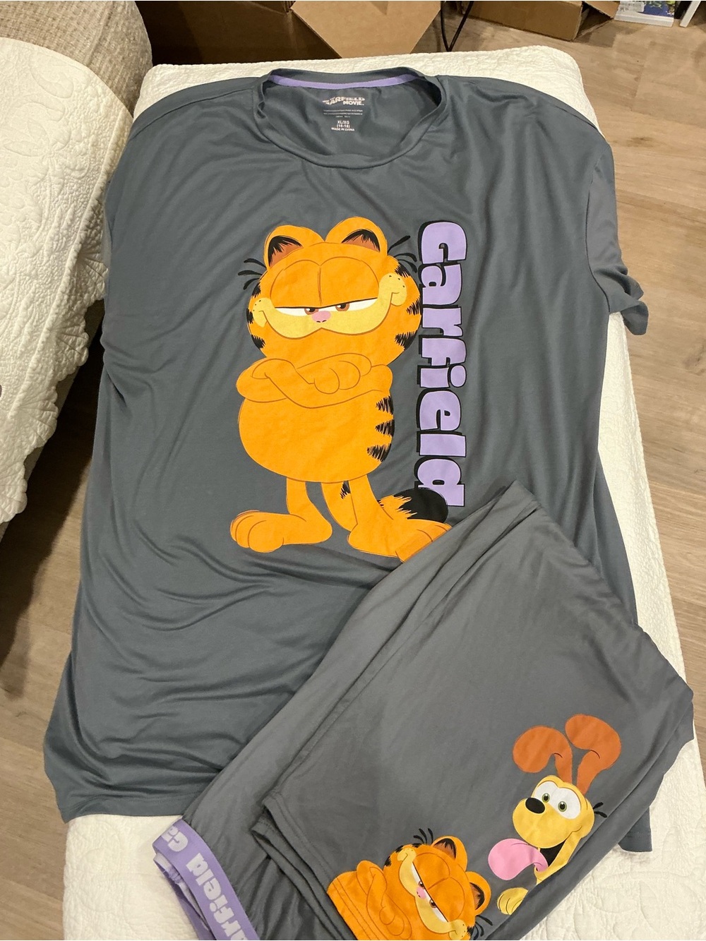 The Garfield Movie Pajamas Set 2024
